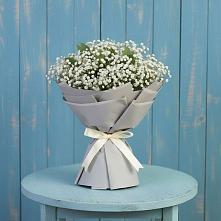 Букет цветов из:  Гипсофила в Родионово-Несветайской