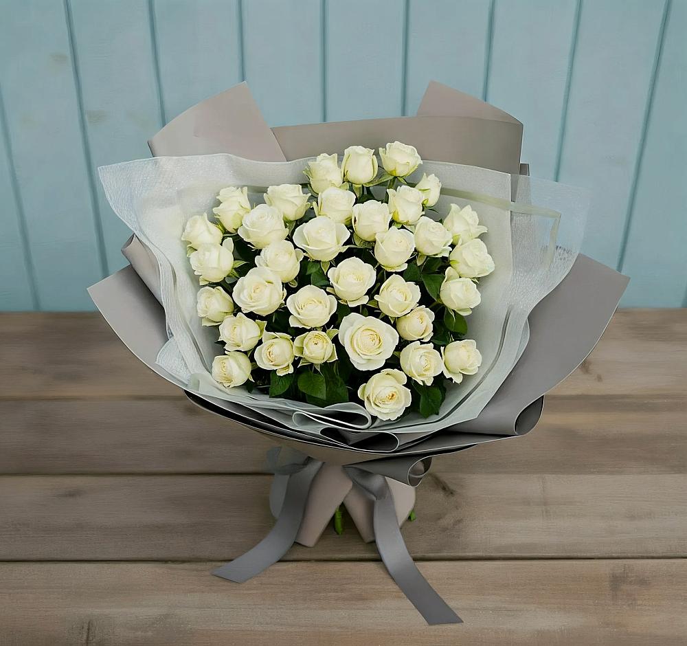 Букет Белоснежная нежность в Родионово-Несветайской