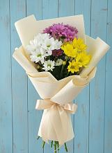 Букет цветов из:  Хризантемы в Родионово-Несветайской