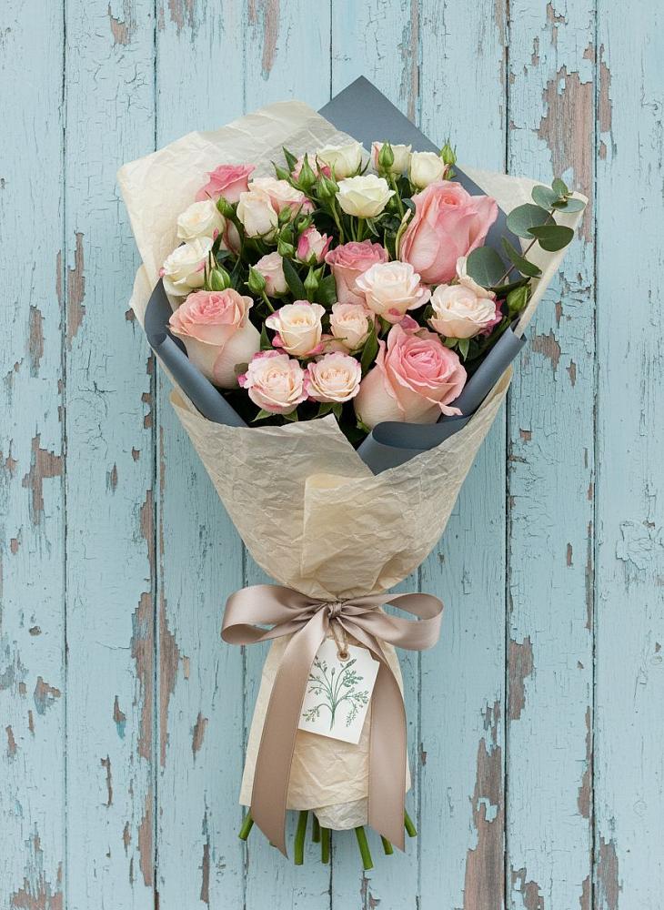 Букет цветов из: Розы в Родионово-Несветайской