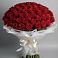 Букет 101 Красная роза Блэк Мэджик в Родионово-Несветайской