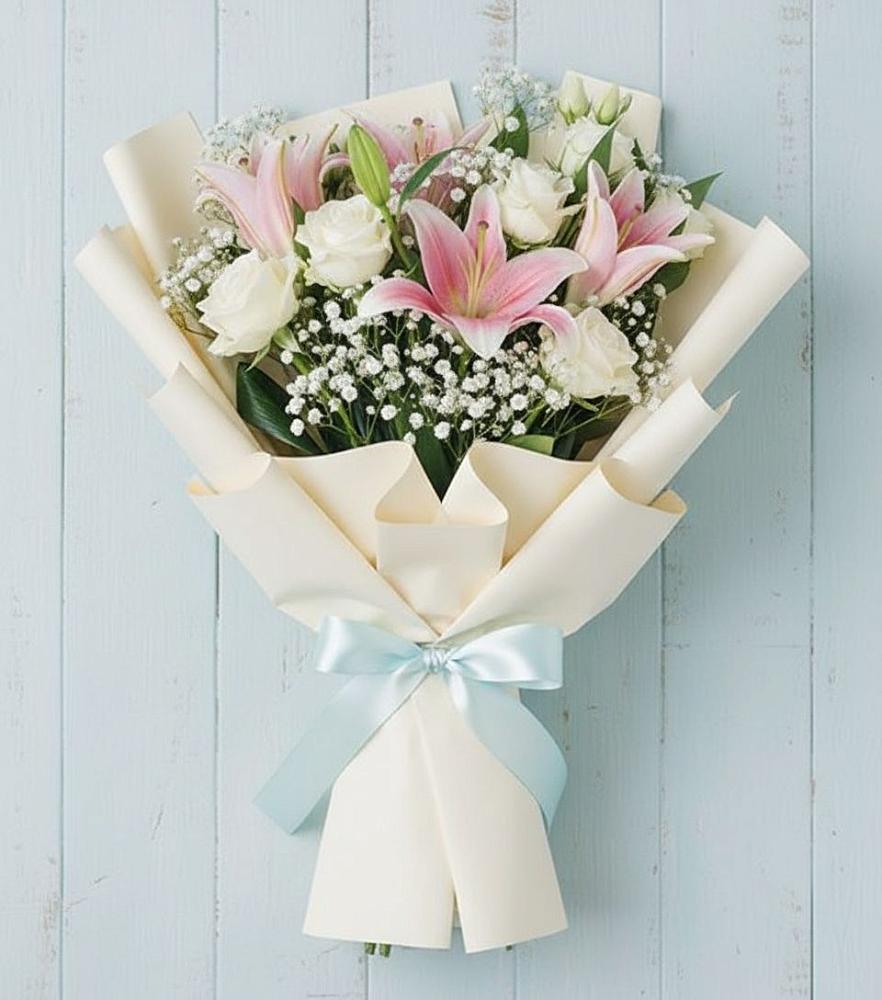 Букет цветов из: Лилии в Родионово-Несветайской