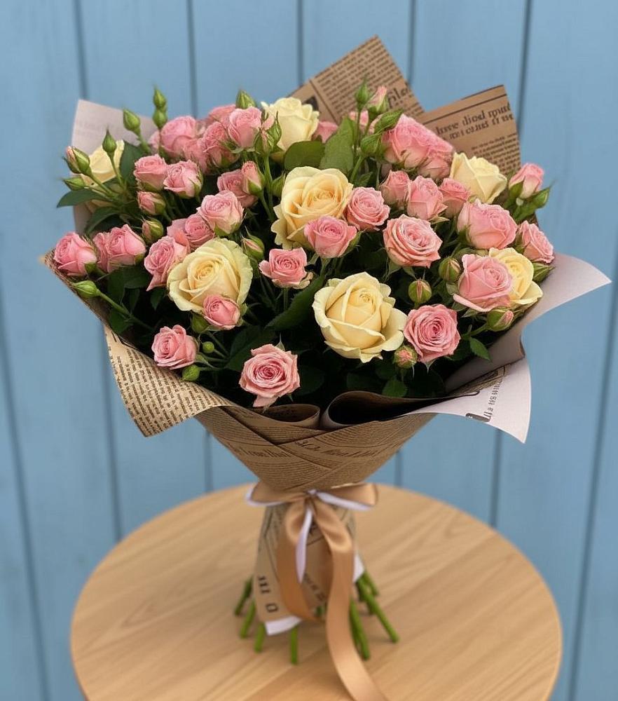 Букет цветов из: Розы в Родионово-Несветайской