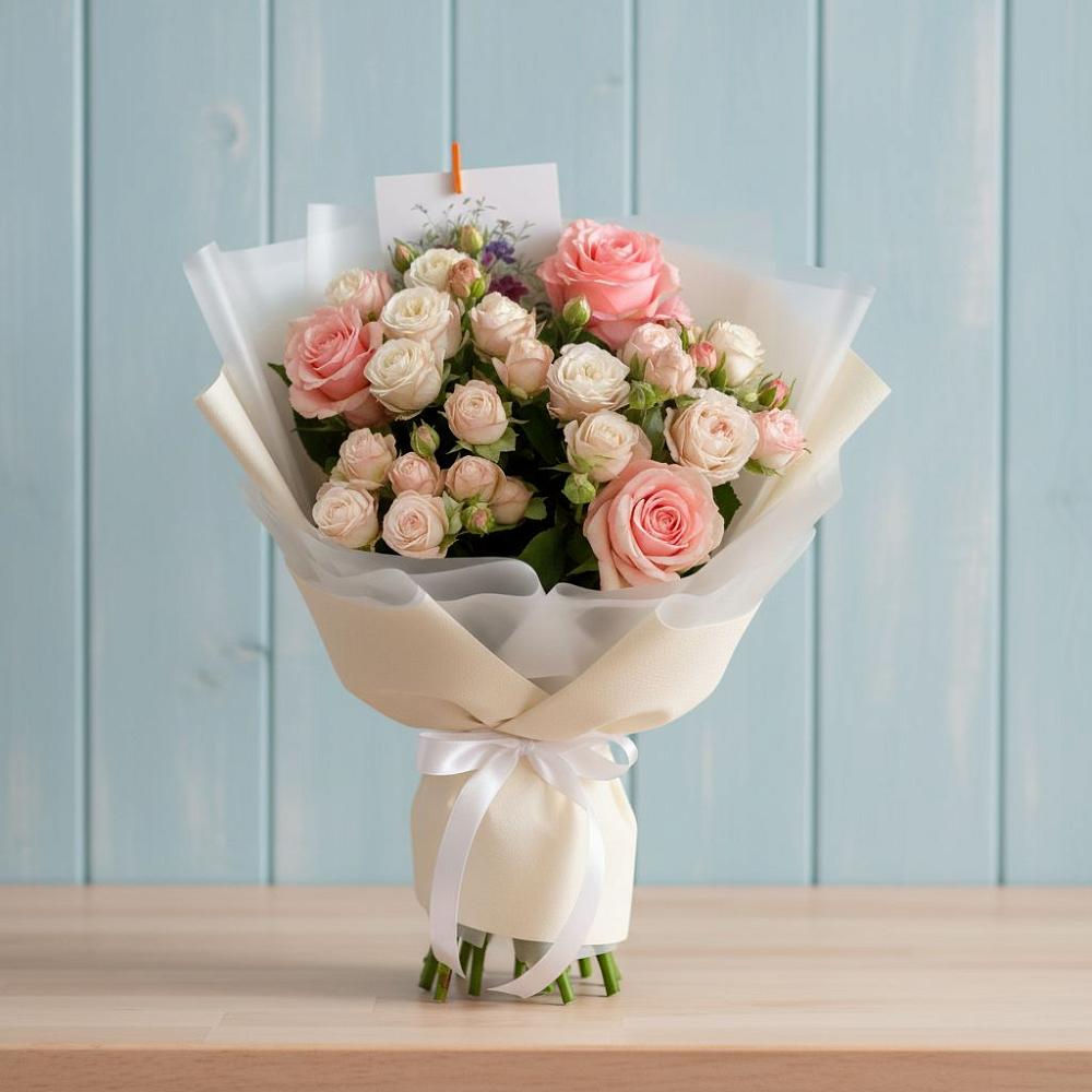 Букет цветов из: Розы в Родионово-Несветайской