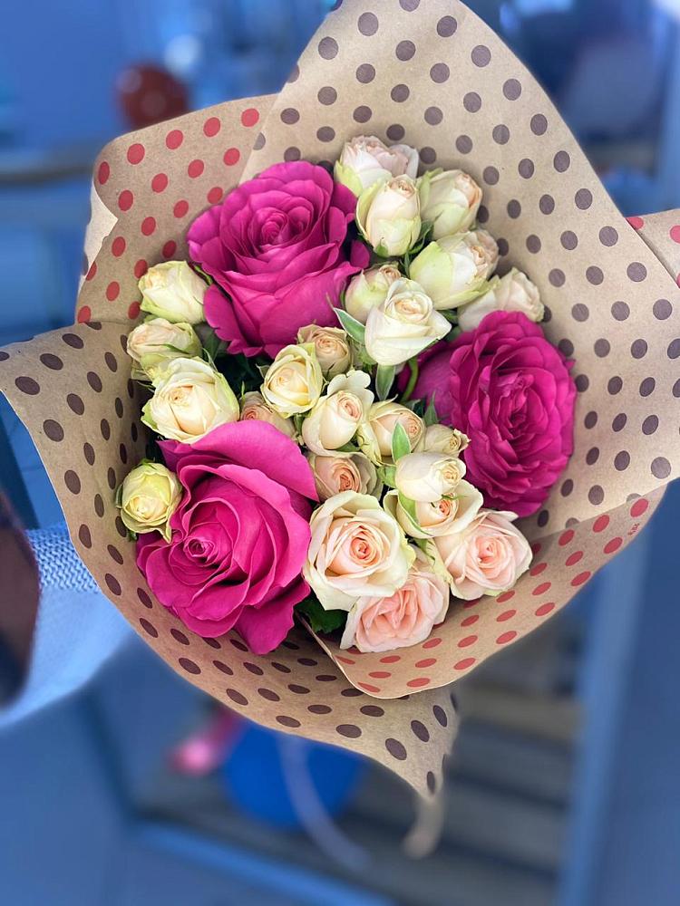 Букет цветов из: Розы в Родионово-Несветайской