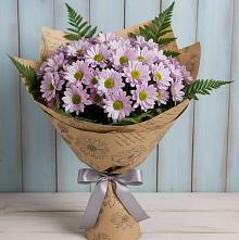 Букет цветов из:  Хризантемы в Родионово-Несветайской