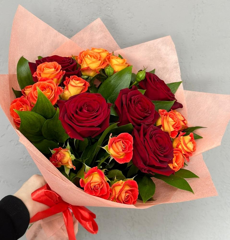 Букет Любовь и восторг в Родионово-Несветайской