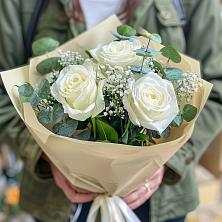 Букет Нежные грёзы в Родионово-Несветайской Букет цветов из: Розы в Родионово-Несветайской