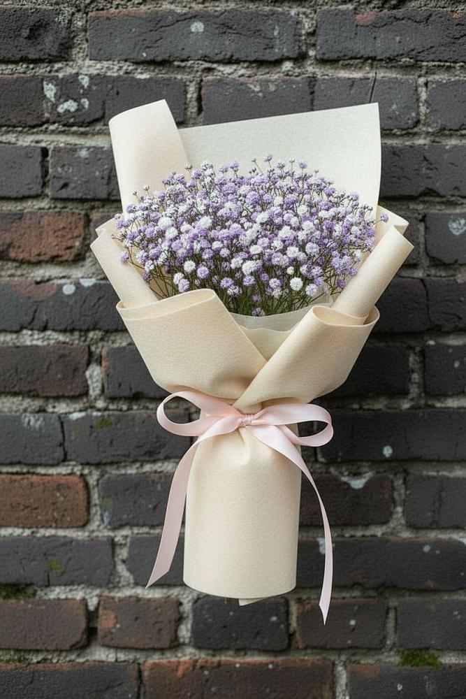 Букет цветов из: Гипсофила в Родионово-Несветайской