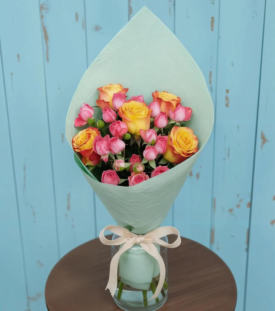 Букет цветов из: Розы в Родионово-Несветайской