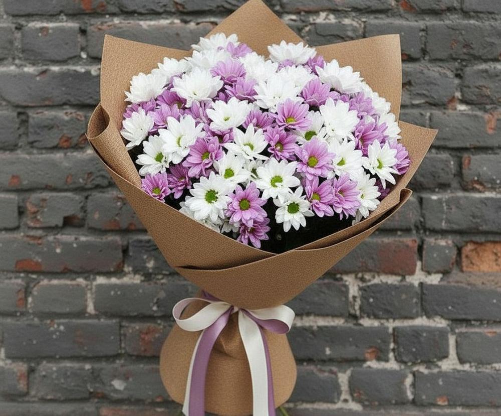 Букет цветов из: Хризантемы в Родионово-Несветайской