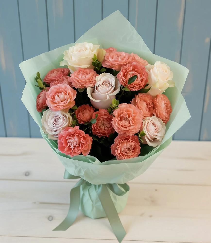 Букет цветов из: Розы в Родионово-Несветайской