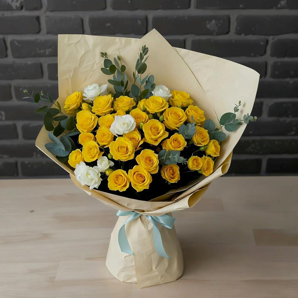 Букет цветов из: Розы в Родионово-Несветайской