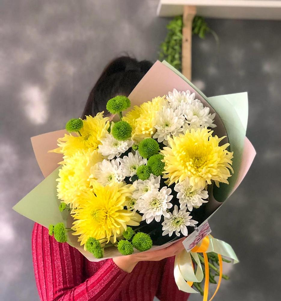 Букет цветов из: Хризантемы в Родионово-Несветайской