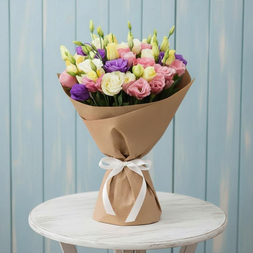 Букет цветов из: Лизиантусы в Родионово-Несветайской