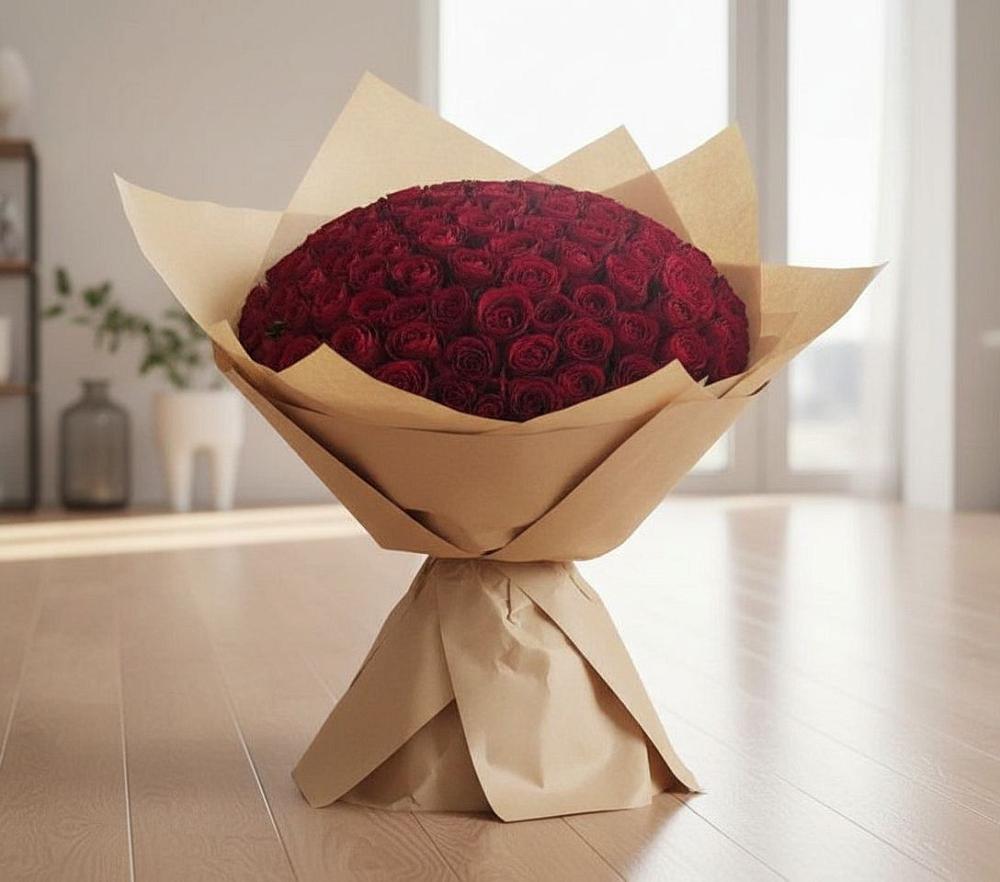 Букет 101 Красная роза в Родионово-Несветайской