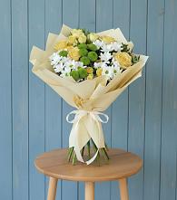 Букет цветов из:  Хризантемы и Розы в Родионово-Несветайской