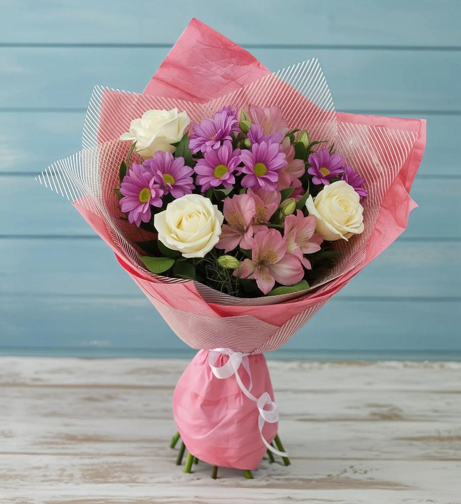 Букет цветов из: Герберы в Родионово-Несветайской