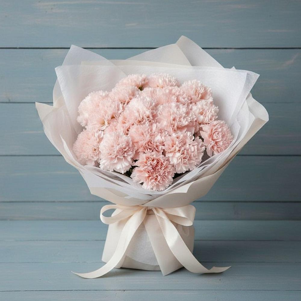 Букет цветов из: Гвоздики в Родионово-Несветайской