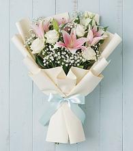 Букет цветов из:  Лилии в Родионово-Несветайской