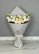 Букет цветов из:  Розы и Лизиантусы в Родионово-Несветайской